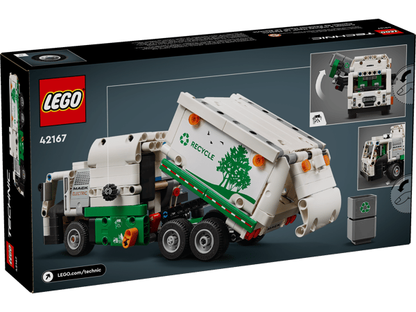 Mack® LR Electric Garbage Truck - Image 9