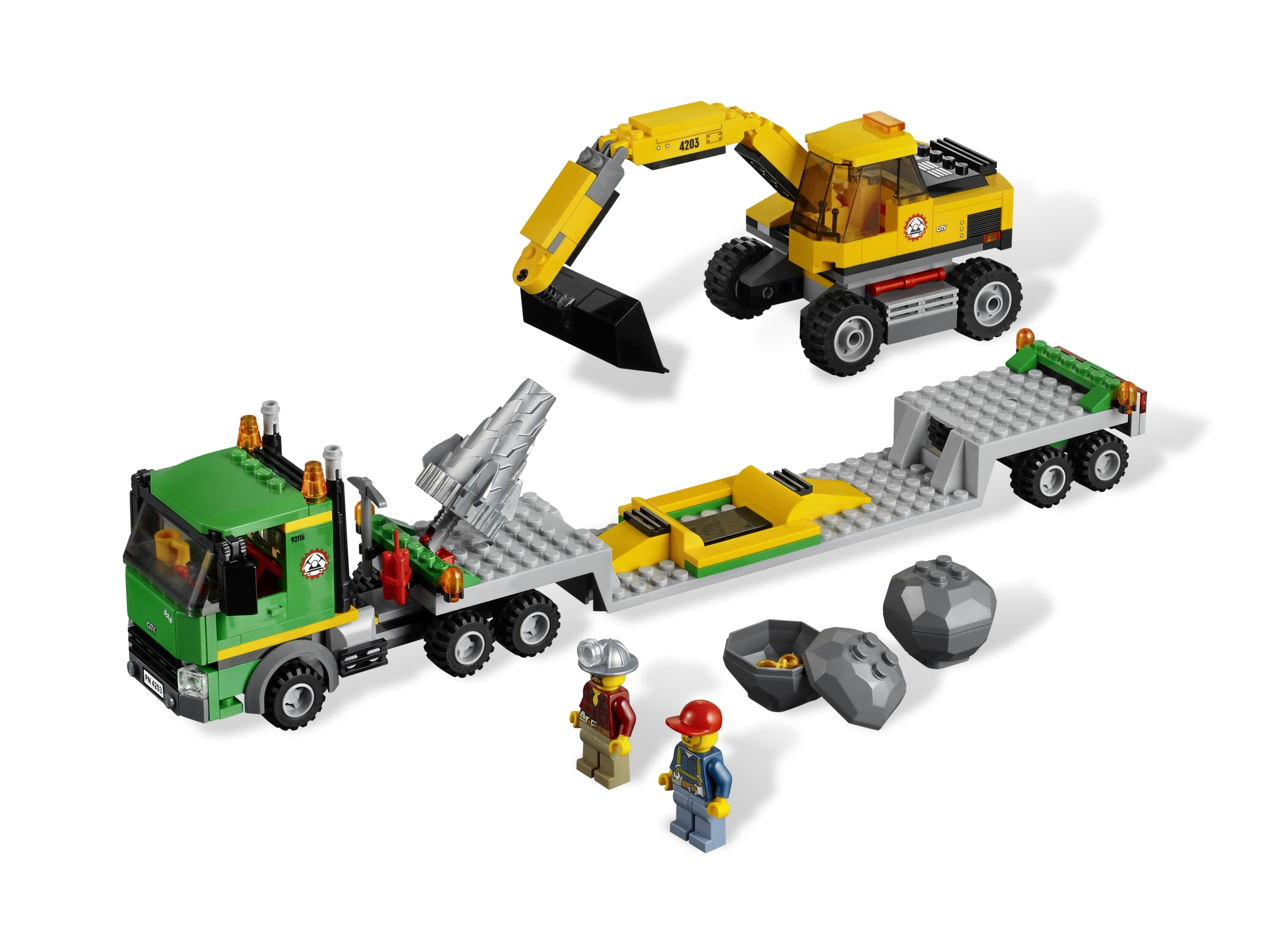 Sui Planeet semester Graafmachinetransport 4203 | City | Officiële LEGO® winkel NL
