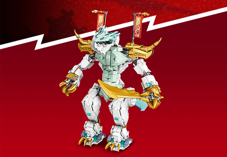 Criatura Dragón de Hielo de Zane 71786 NINJAGO® Oficial LEGO