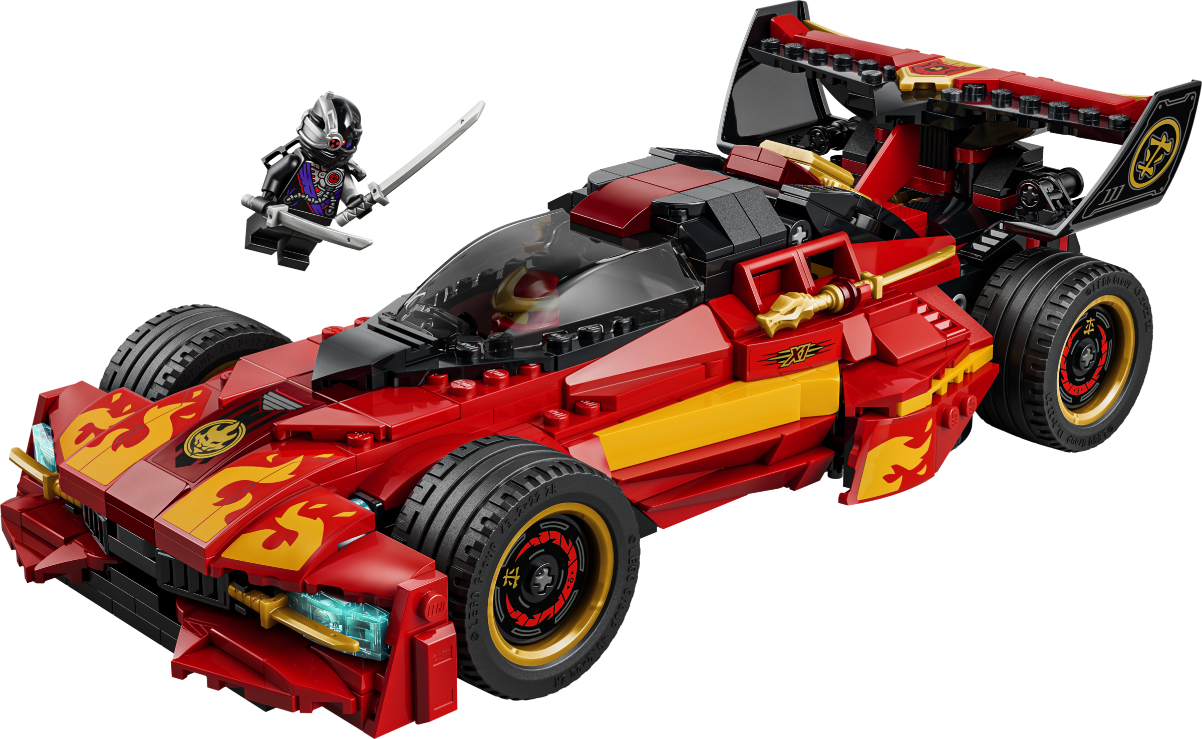 X-1 Ninja Charger 15th Anniversary 71867 | NINJAGO® | Buy online