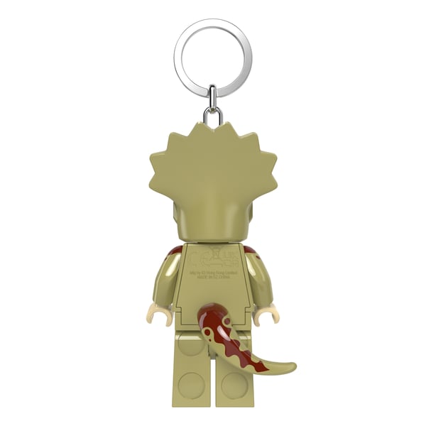 LEGO 5009481 Porte-clés lumineux Le fan en costume de tricératops — visuel 5 sur 8