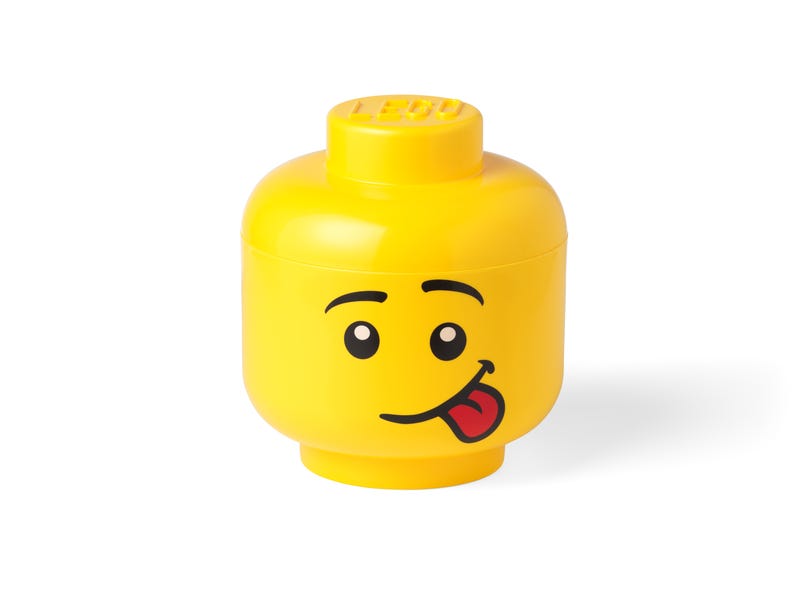  Rangement en forme de tête de garçon LEGO® - Petit (comique)