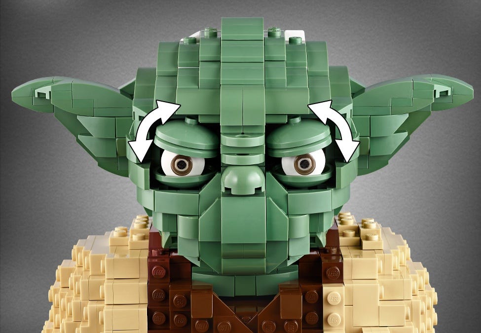 Master Yoda Yoda 75255 Lego Minifigure Lego Star Wars Sets Yoda