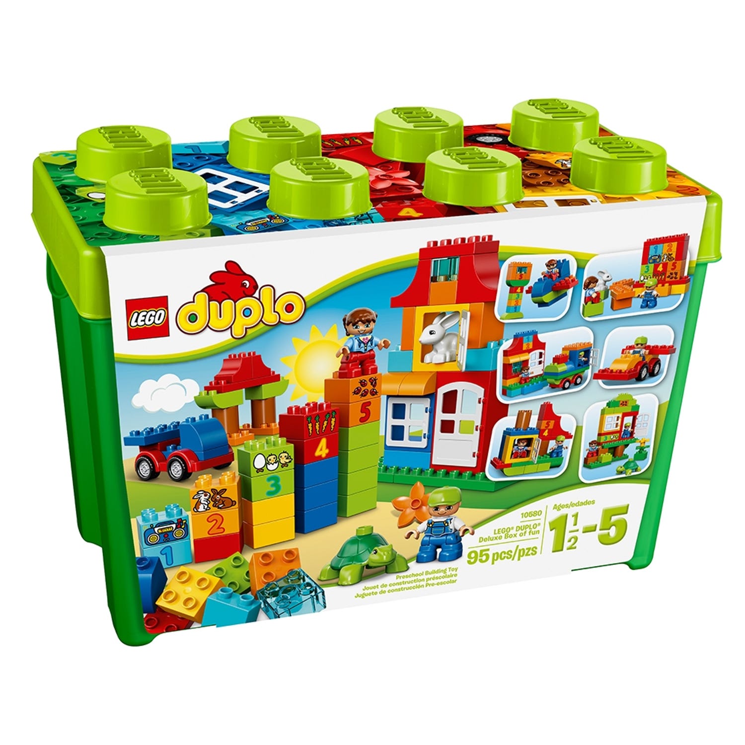 LEGO® DUPLO® Deluxe Box of fun 10580 | DUPLO® | Buy online at the Official  LEGO® Shop US