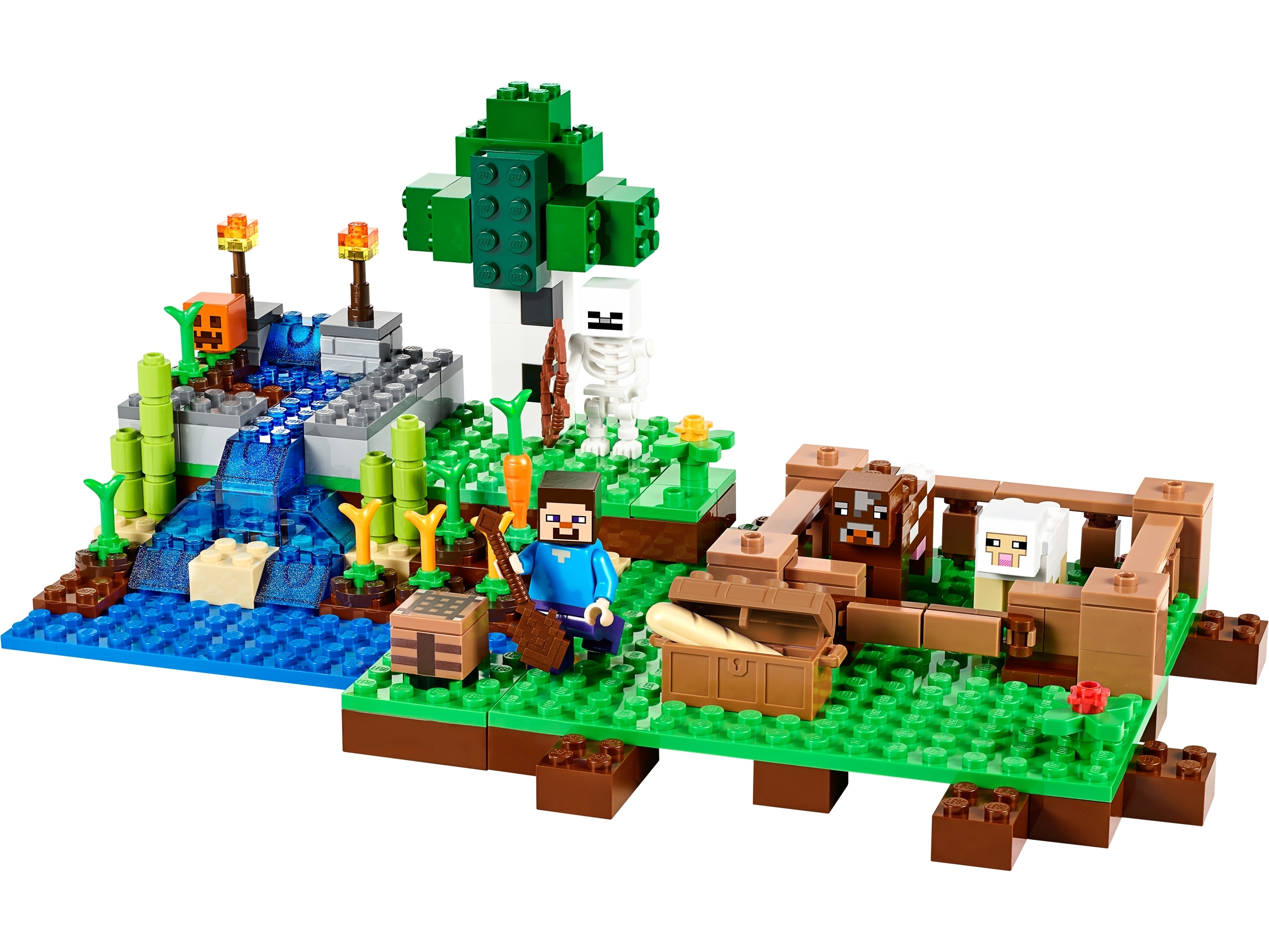 lego minecraft the farm