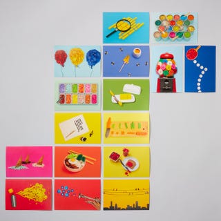 LEGOLEGO® Still Life with Bricks: 100 Collectible Postcards