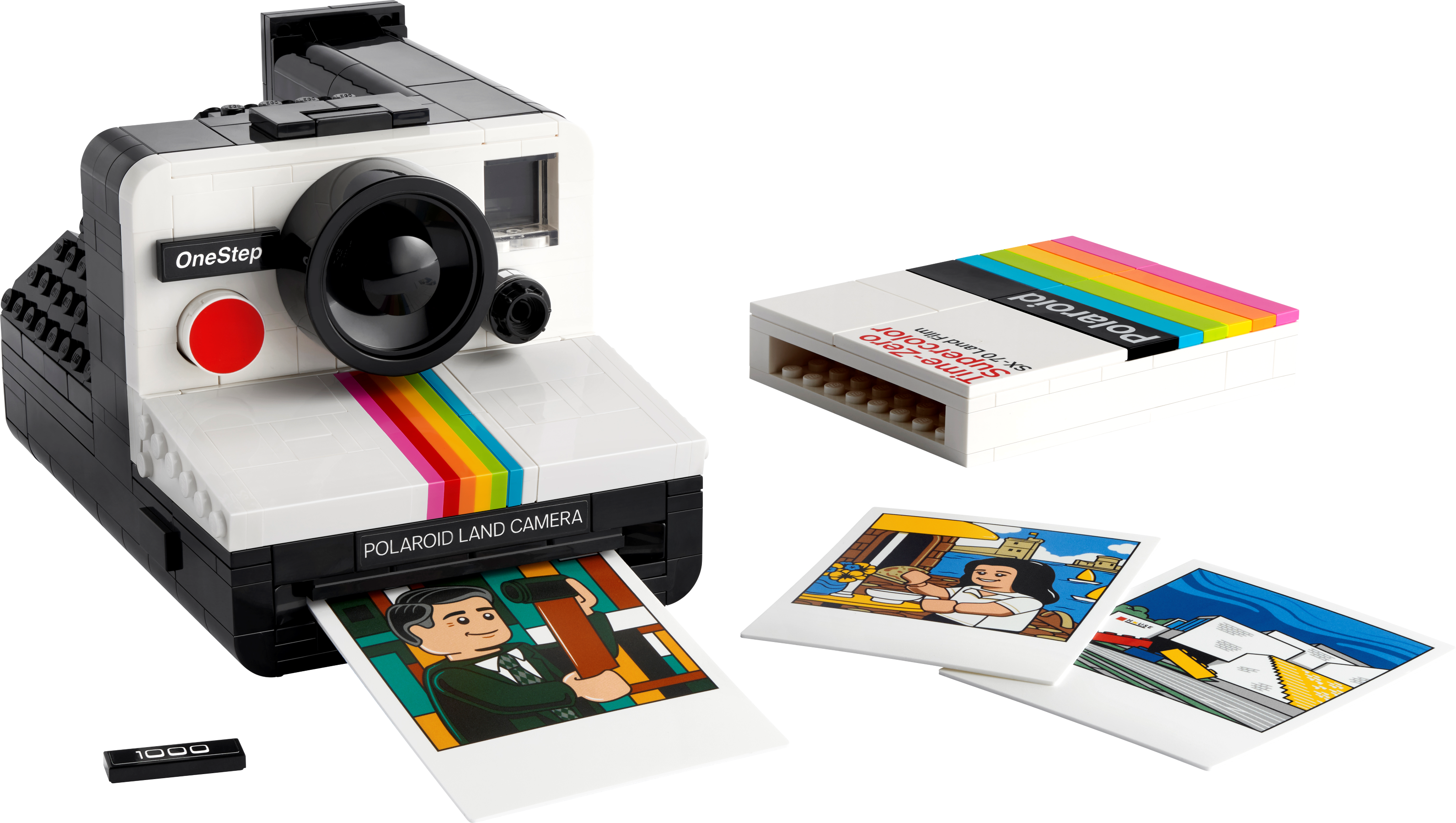Cámara Polaroid OneStep SX-70 21345 | Ideas | Oficial LEGO® Shop US
