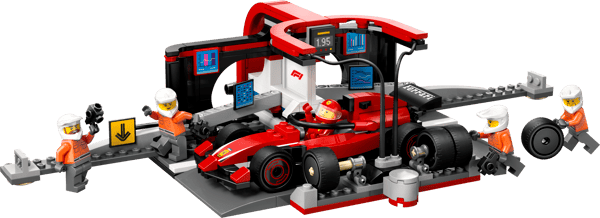 LEGO 60443 Arrêt au stand de F1® avec voiture Ferrari