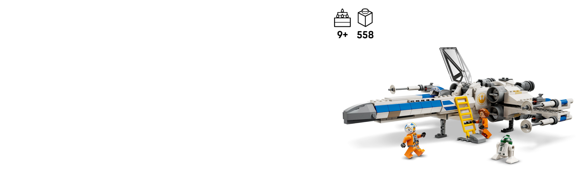 New Republic X-Wing Starfighter™ 75460 | Star Wars™ | Buy online