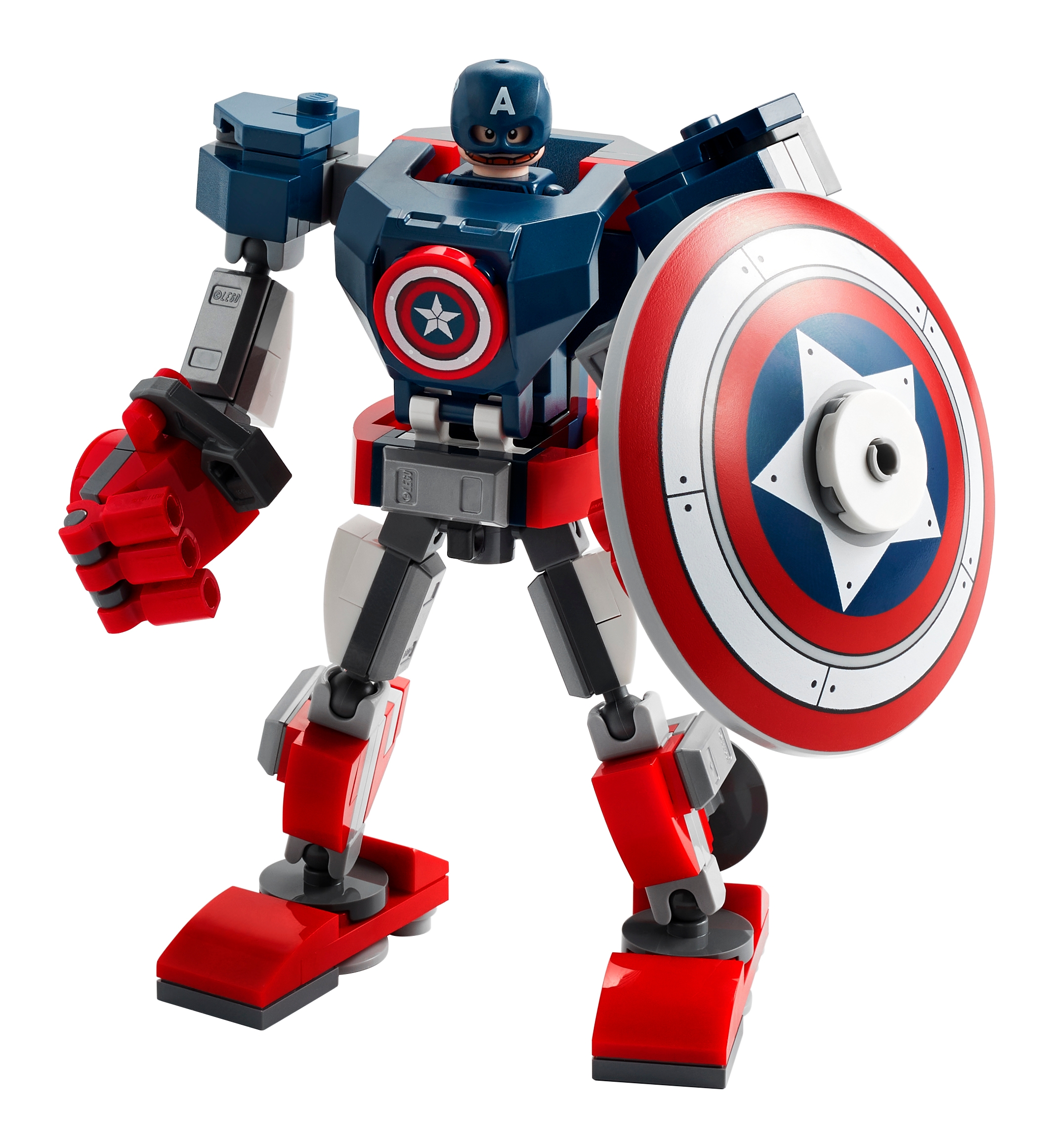 IN HAND Ready To Ship Lego 76168 Marvel Avengers Captain America Mech Armor 