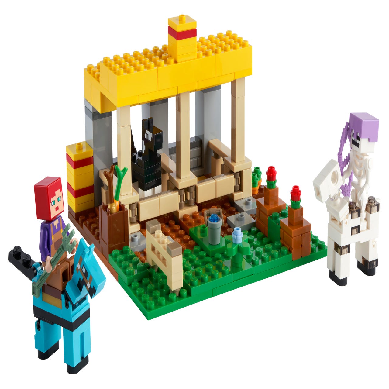The Horse Stable Minecraft Buy Online At The Official Lego Shop Us