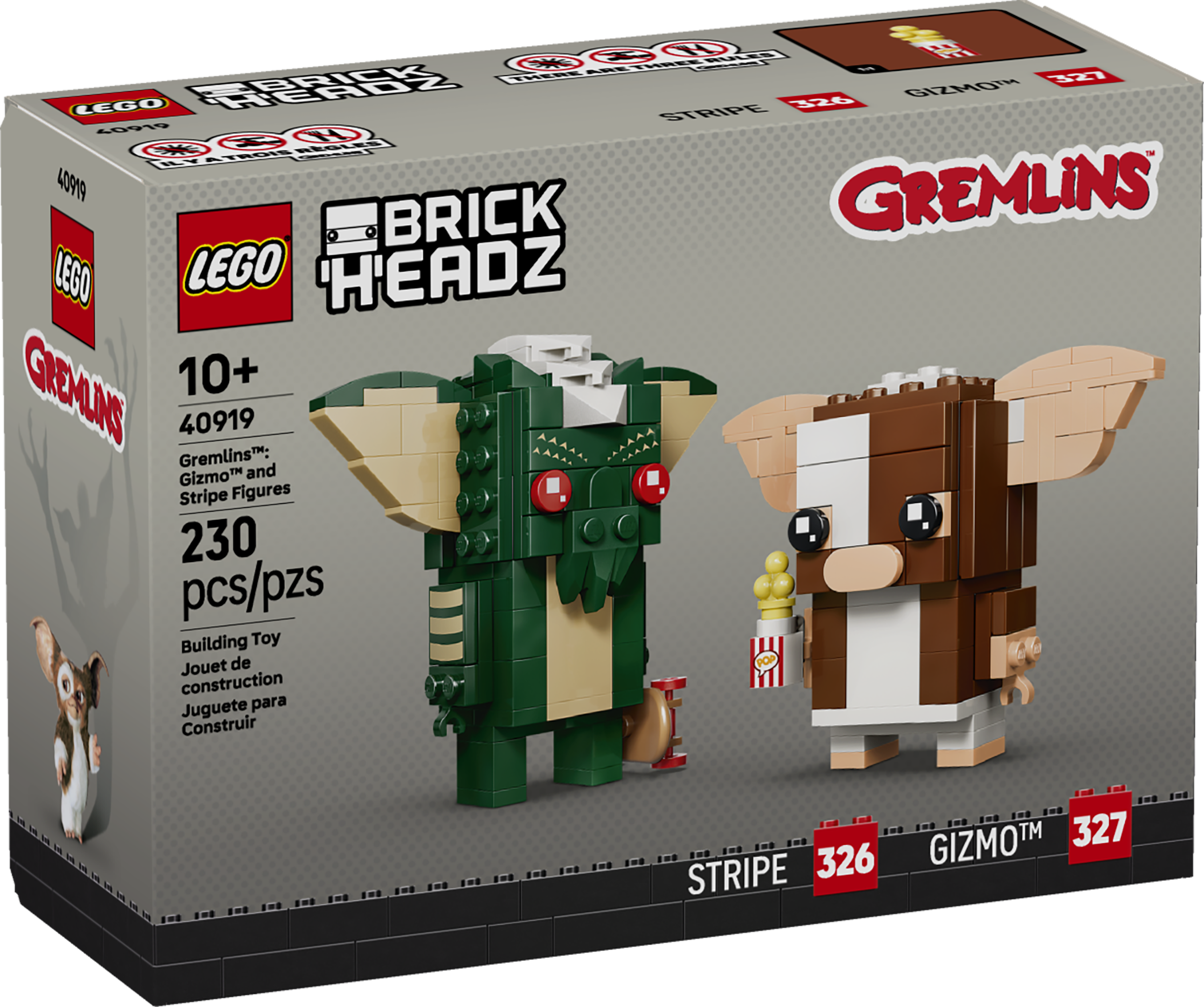 Gremlins Gizmo™ and Stripe Figures 40919 | BrickHeadz | Buy online