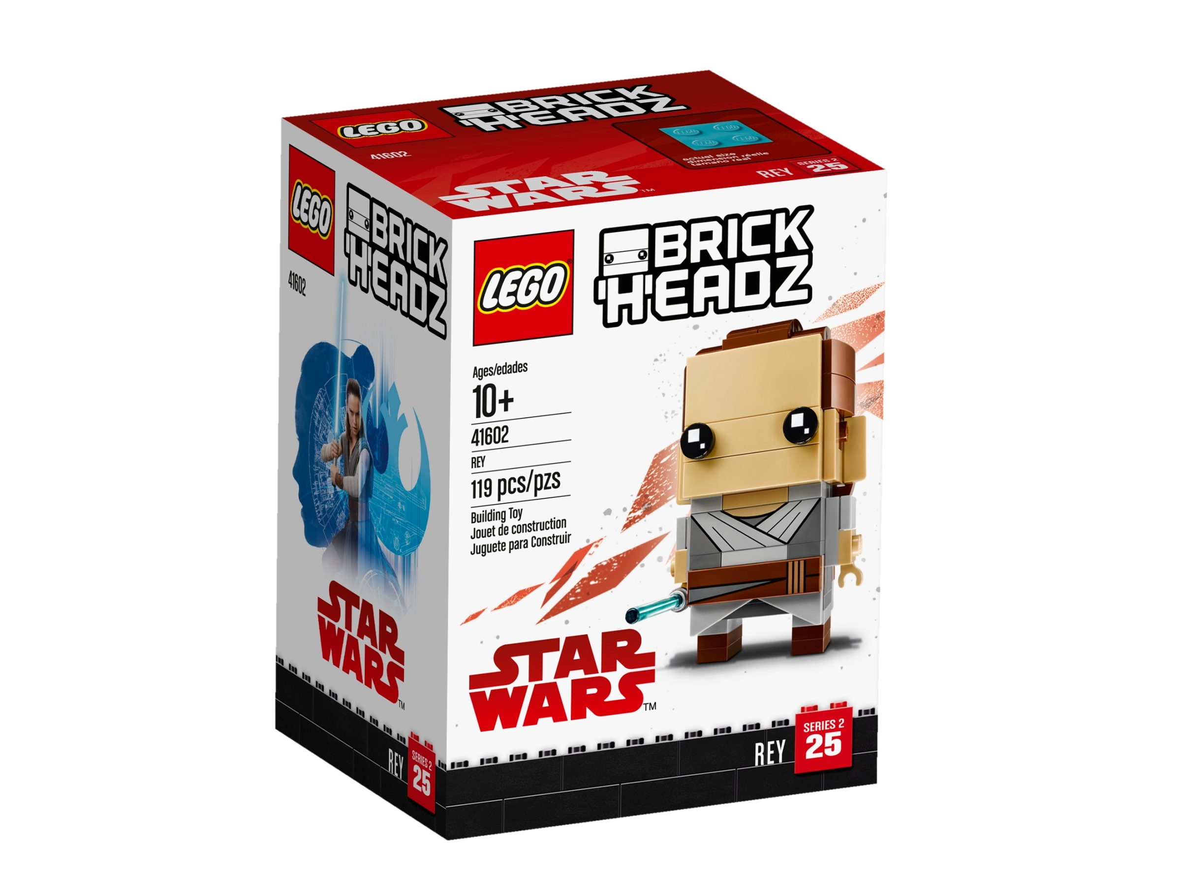 LEGO BrickHeadz Star Wars NEU & OVP 41603 Kylo Ren 41602 Rey 