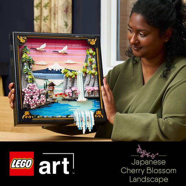 Japanese Cherry Blossom Landscape