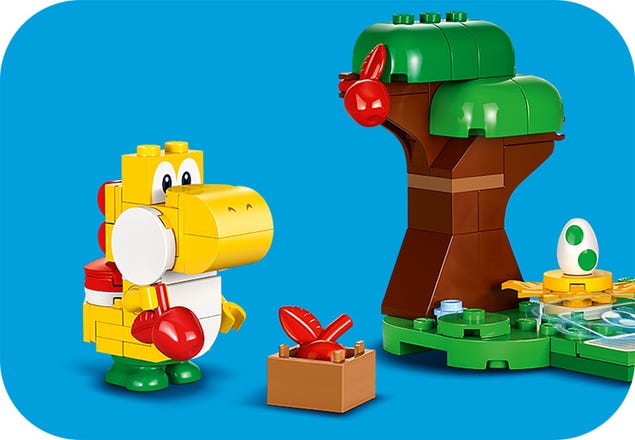 LEGO® 71428 - Ensemble d'extension forêt de Yoshi - LEGO® Super Mario -  Jeux de construction