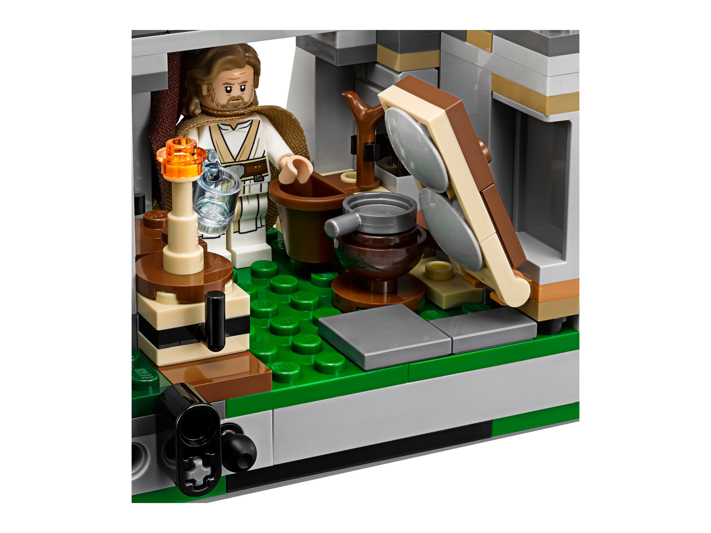 LEGO Playset MOC of Temple Island on Ahch-To in Star Wars: The Last Jedi –  Dynamic Subspace