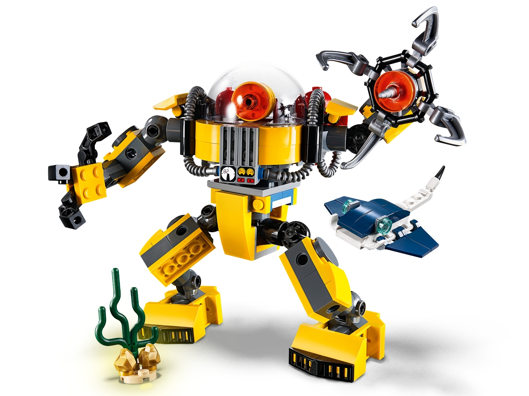 LEGO Creator 31090 31089 3 in 1 Sets Unterwasser-Roboter Rennwagen N1/19 