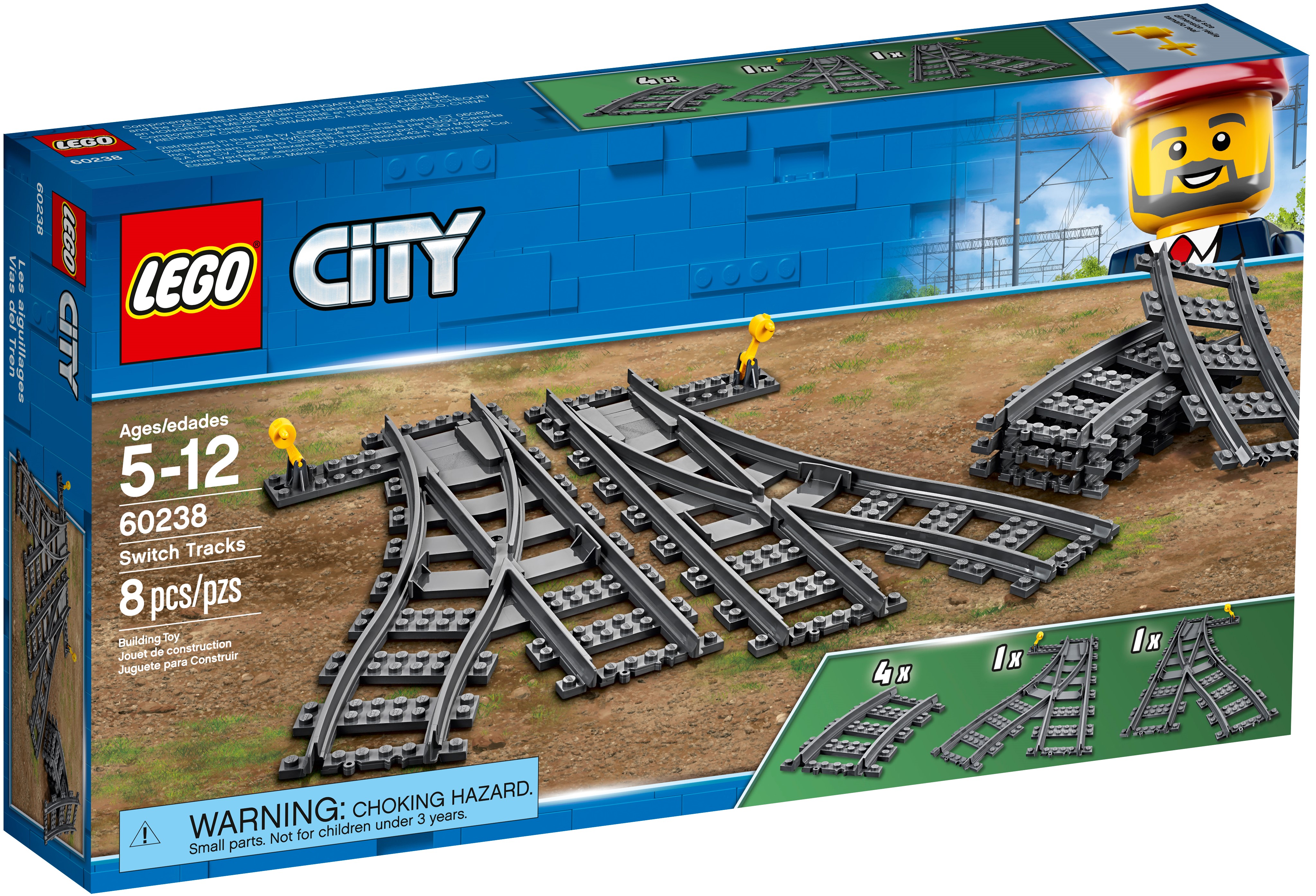 tråd Garderobe data Switch Tracks 60238 | City | Buy online at the Official LEGO® Shop US
