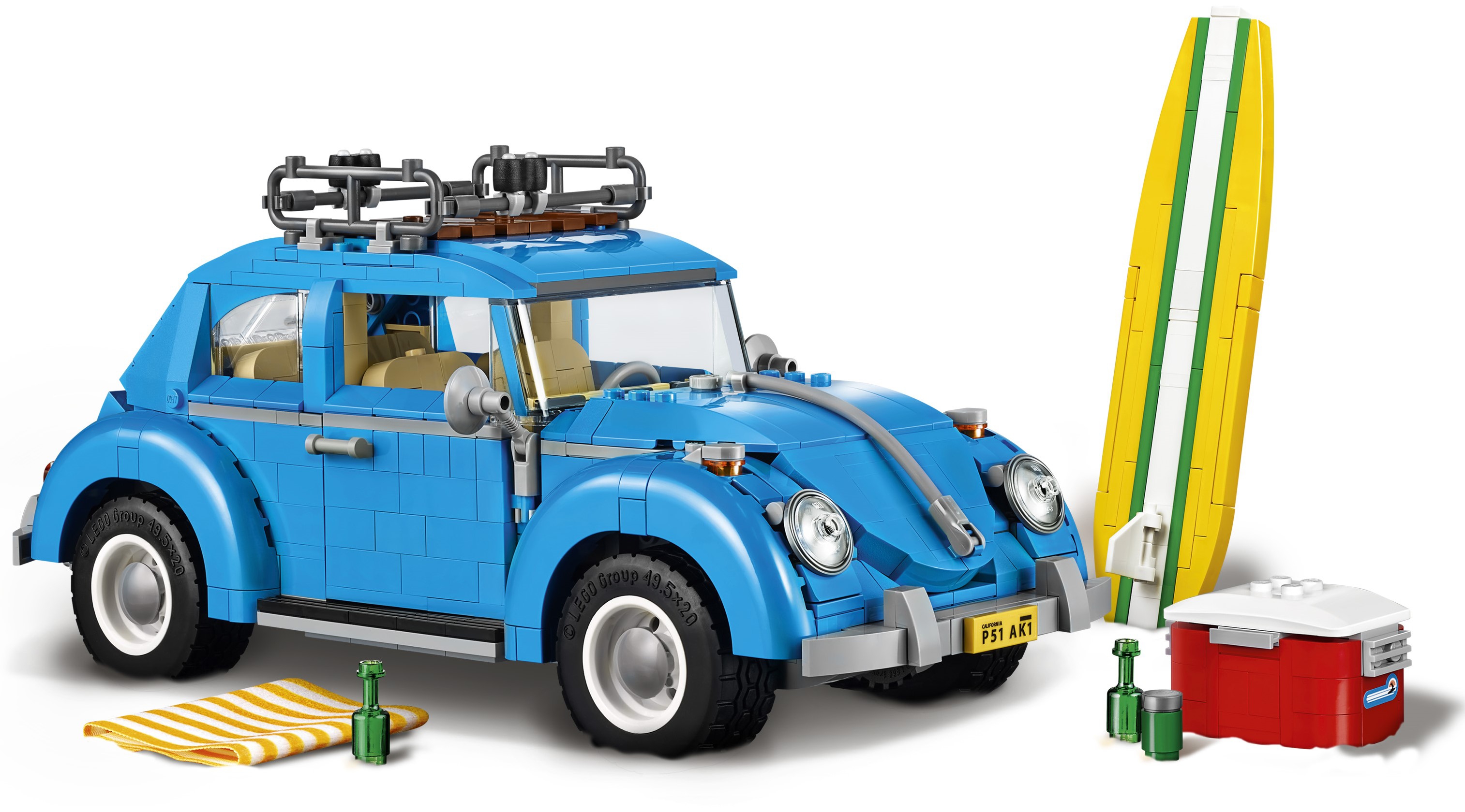 Lego kompatibel NEU VW Käfer VW Beetle 29-30cm groß legendär und rar 