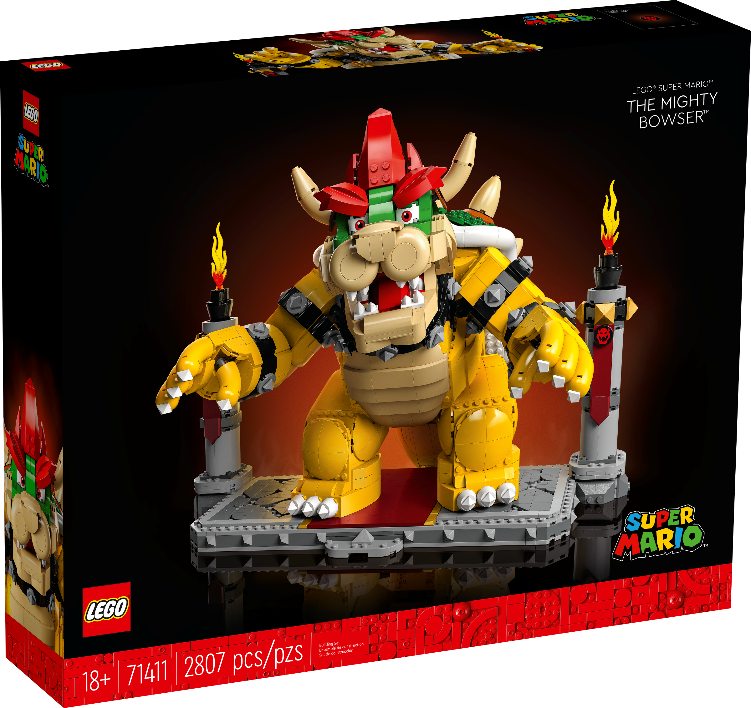 Lego Super Mario 71411 The Mighty Bowser Speed Build 