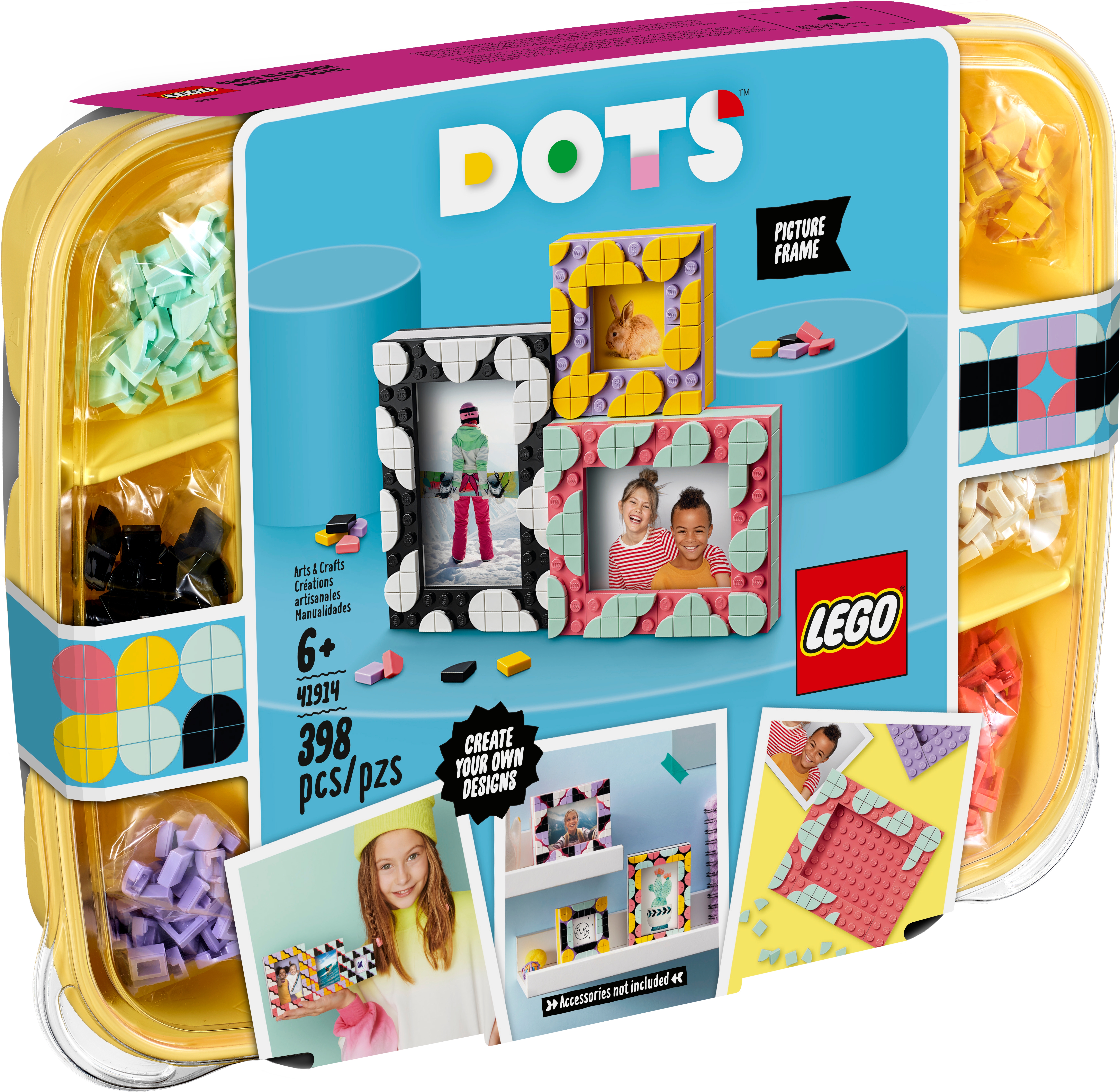New Toy Brick Creative Picture Frames 41914 LEGO® DOTS 