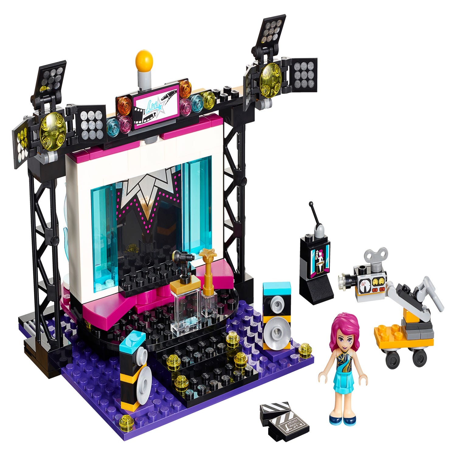 Pop Star TV Studio 41117 | Friends Buy online at the Official LEGO® Shop