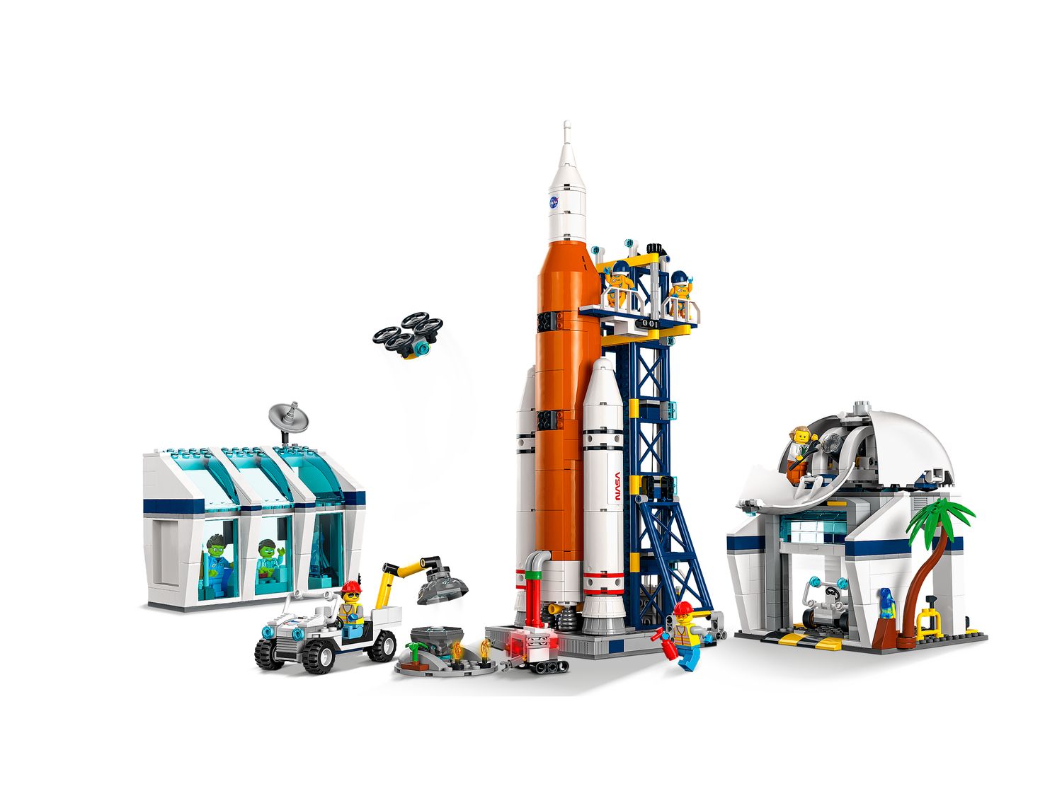 Rocket Launch Centre 60351 | City | Buy online at the Official LEGO ...