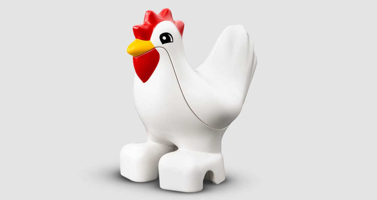 NEU LEGO Duplo Figur Tier Hahn Rooster Farm animal 