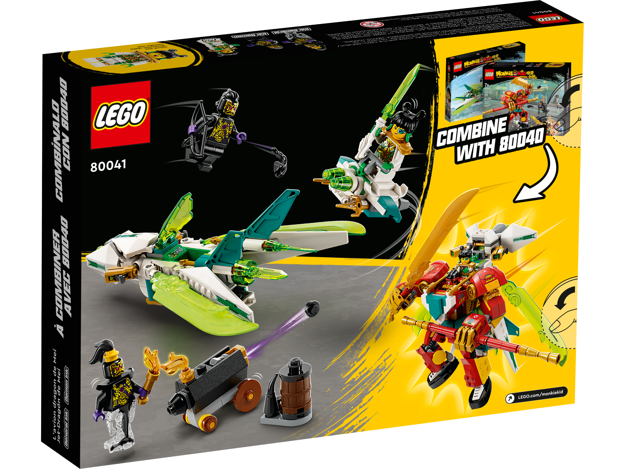 Mei's Dragon Jet 80041 | Monkie Kid™ | Buy online at the Official
