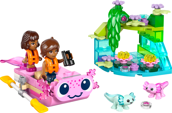 LEGO 42681 Le bateau d’aventures axolotl