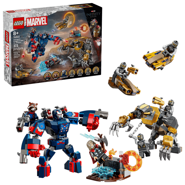 LEGO 76322 Avengers : Endgame Thor contre Chitauri — visuel 2 sur 8