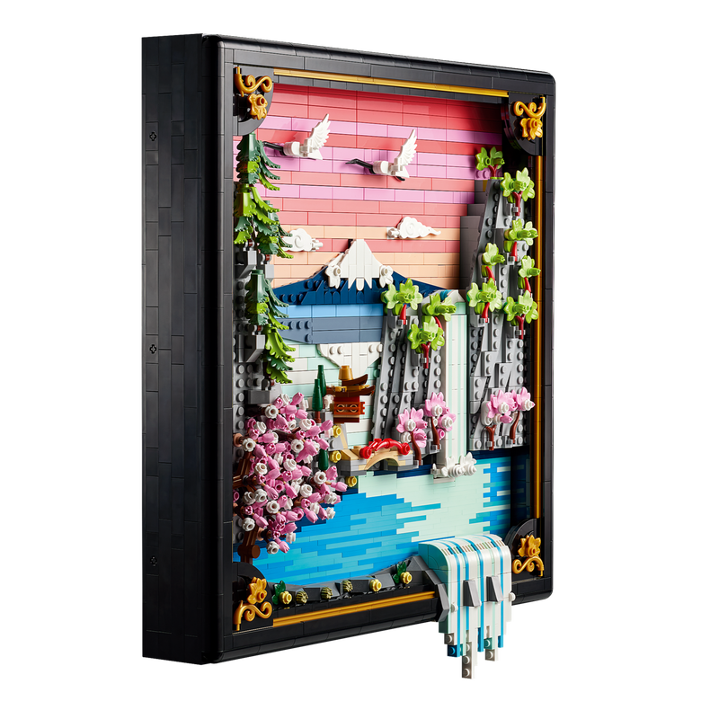 Japanese Cherry Blossom Landscape