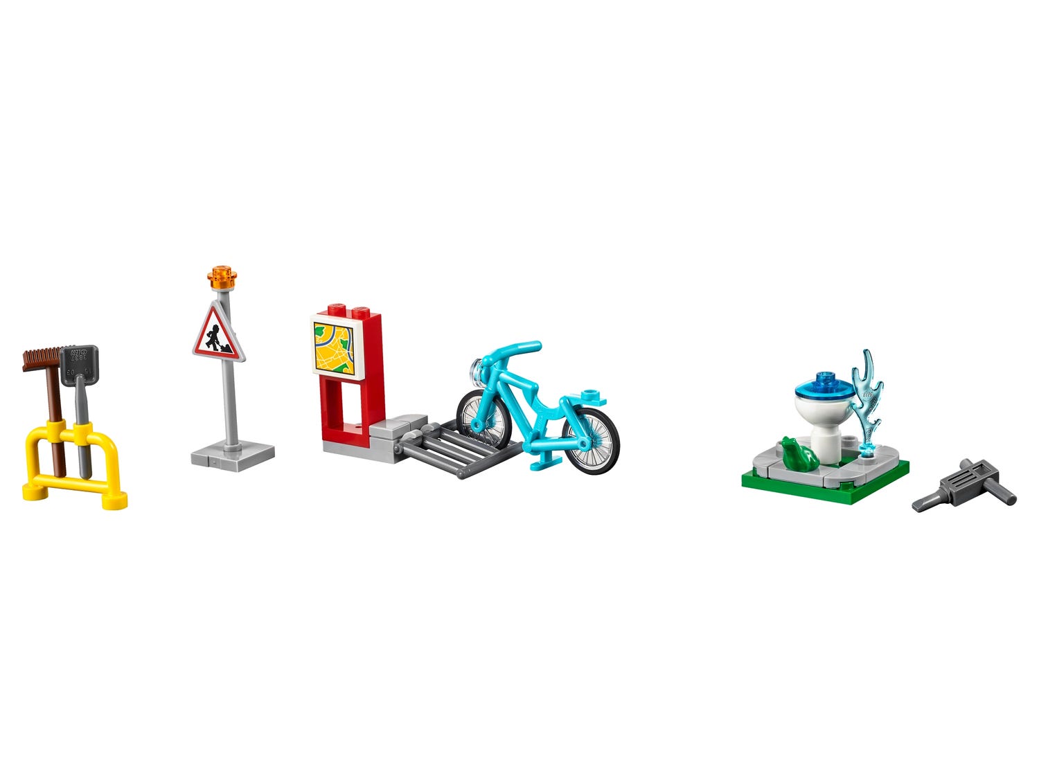 handboeien Gevoelig voor redactioneel LEGO® City Bouw mijn stad accessoire-set 40170 | City | Officiële LEGO®  winkel NL