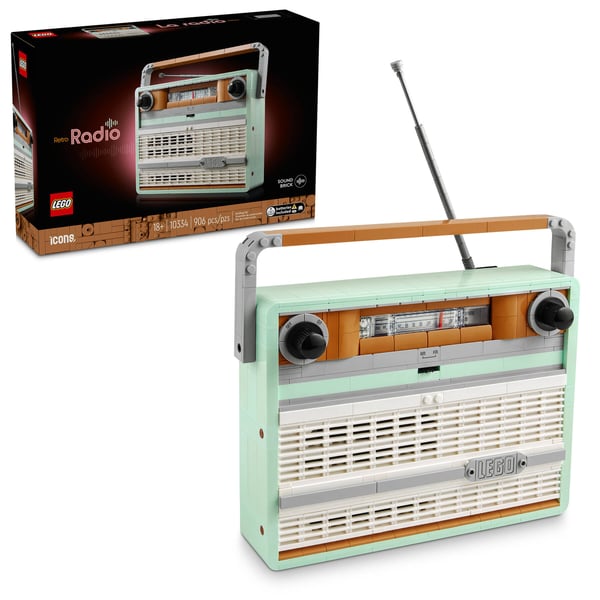 LEGO 10334 La radio rétro — visuel 2 sur 8