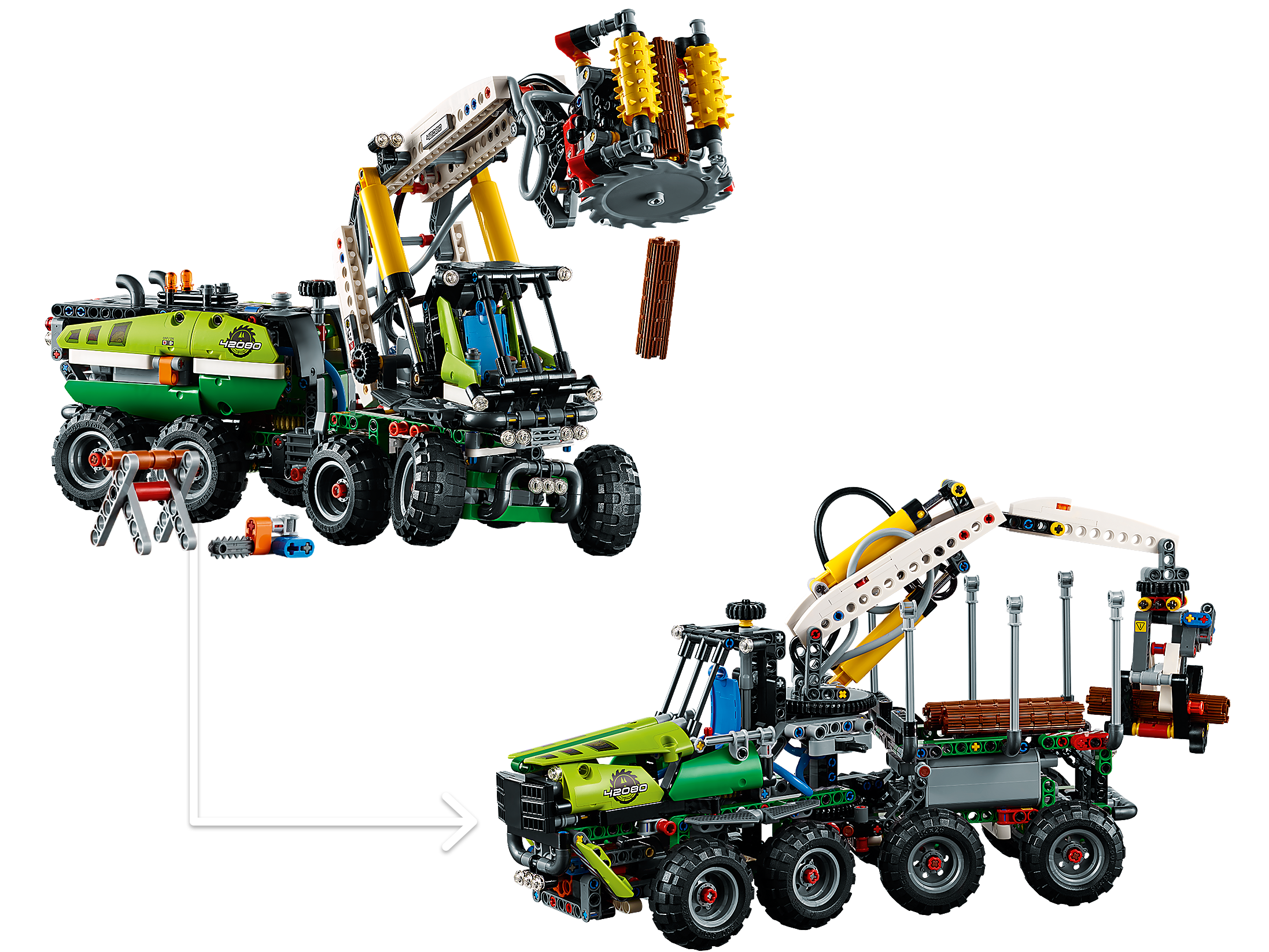 LEGO Technic 42080 Harvester-Forstmaschine Neu /& OVP