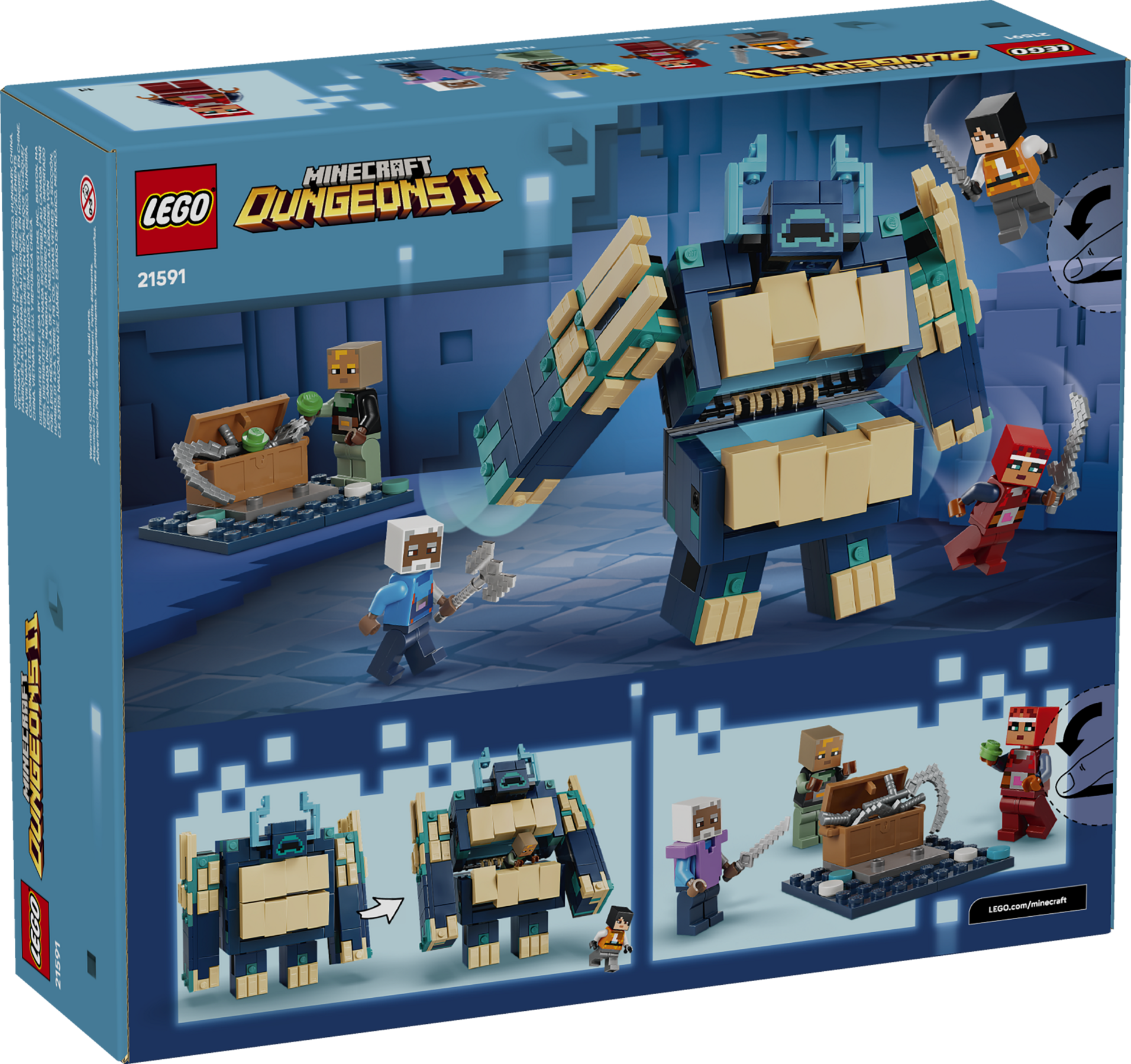 The Twisted Warden Battle 21591 | Minecraft® | Buy online at the