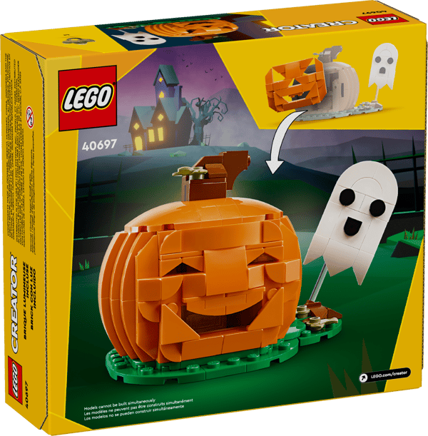 LEGO 40697 La citrouille d’Halloween — visuel 3 sur 4
