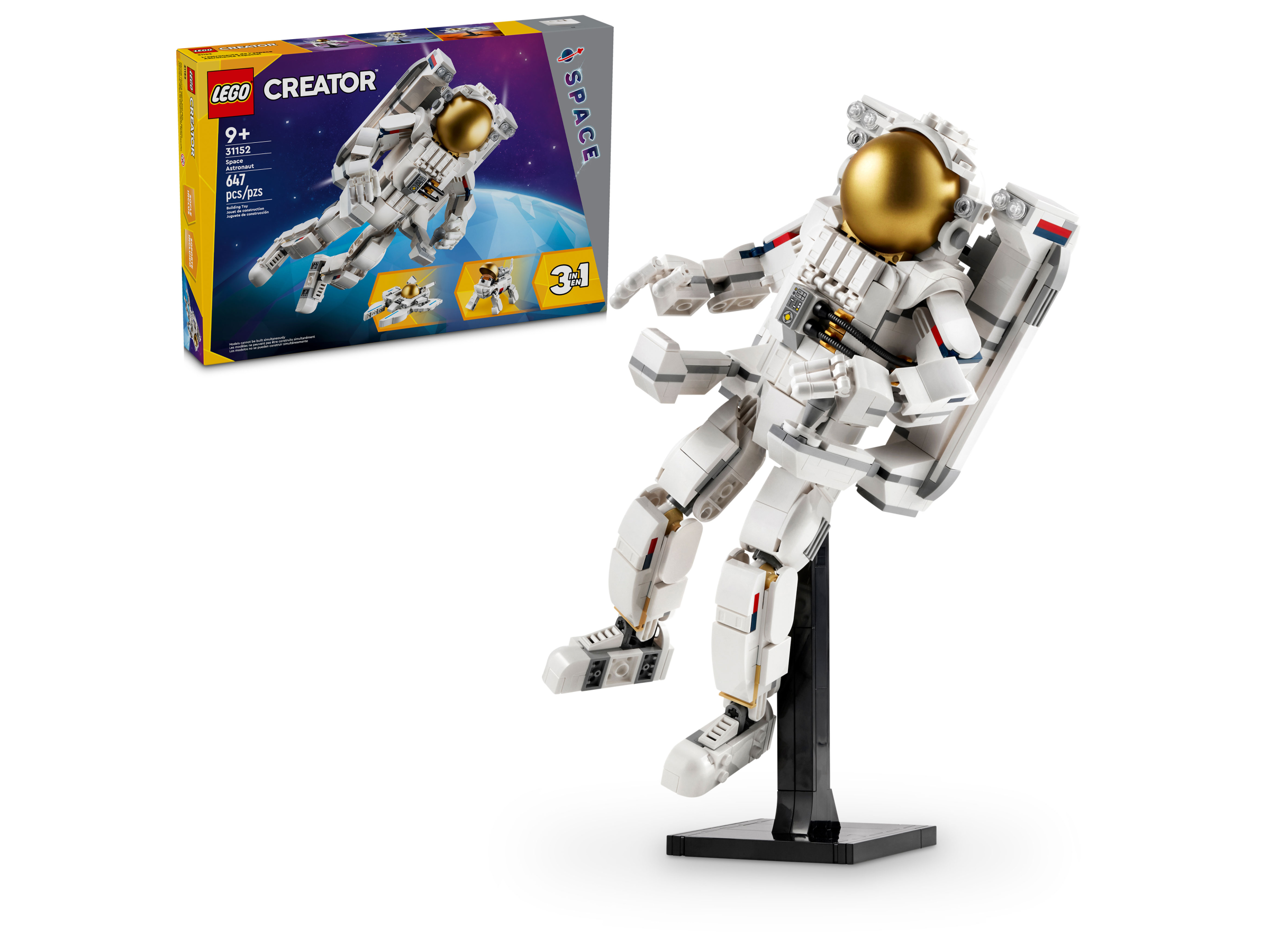 L'astronaute dans l'espace - Vidéos - LEGO.com pour les enfants