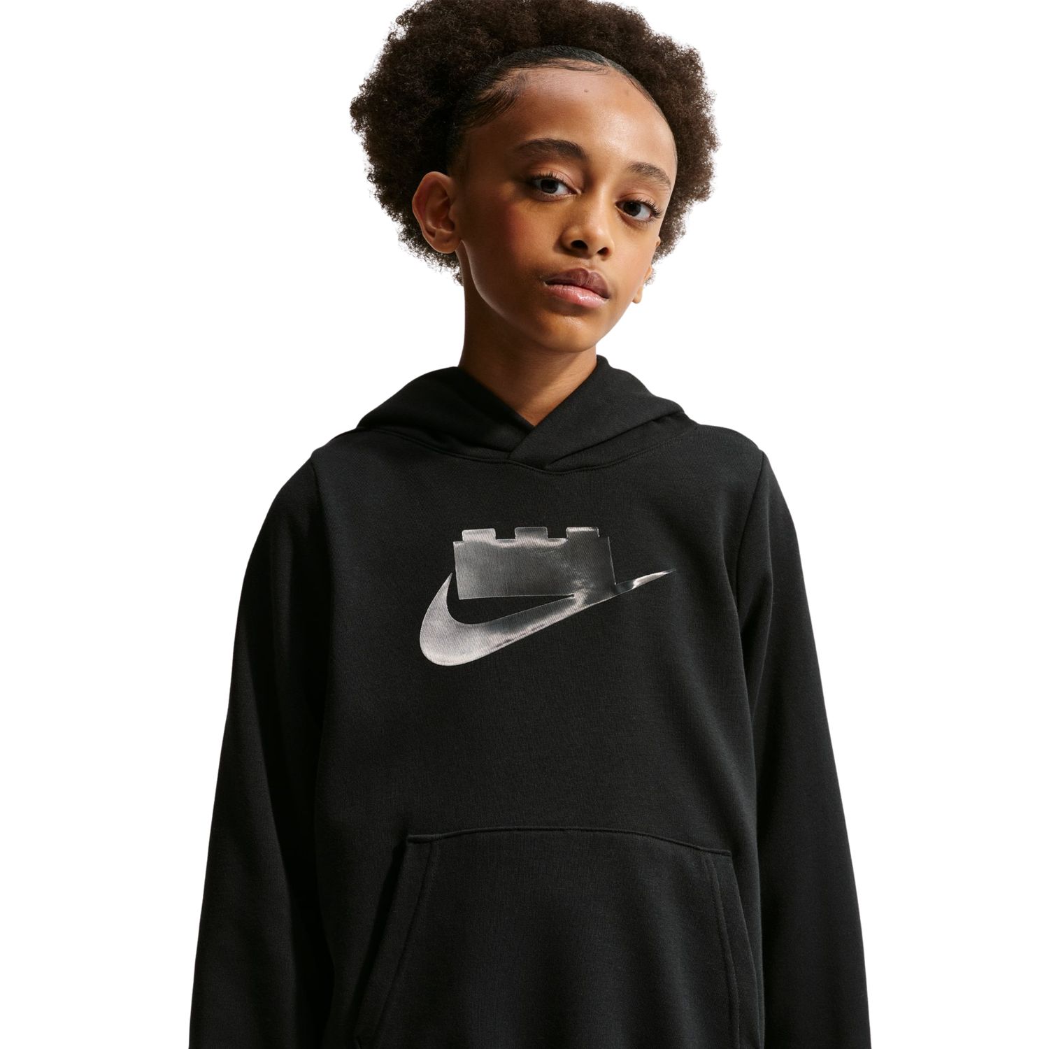 Nike x LEGO® Collection Big Kids' Hoodie – Black
