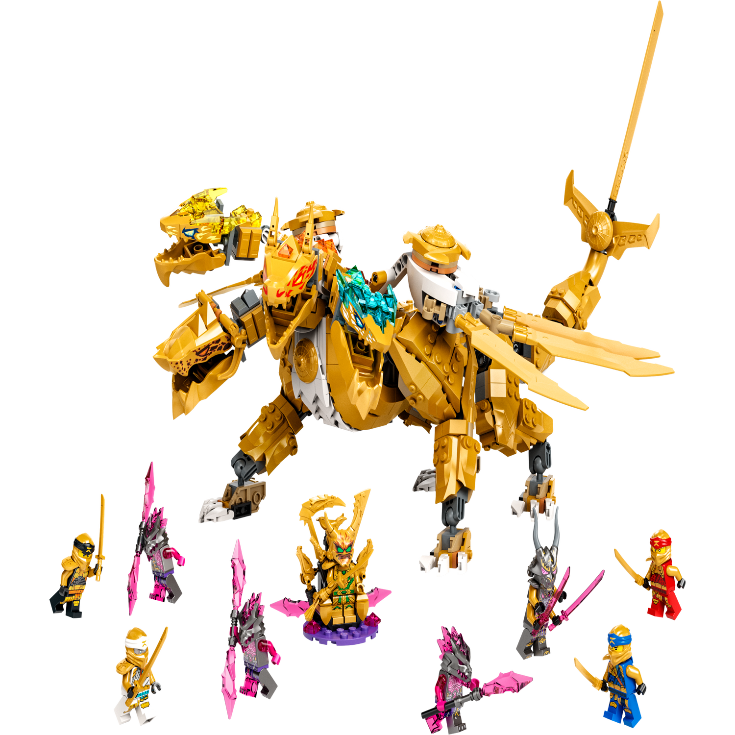 ikke Alligevel selv Lloyd's Golden Ultra Dragon 71774 | NINJAGO® | Buy online at the Official  LEGO® Shop US