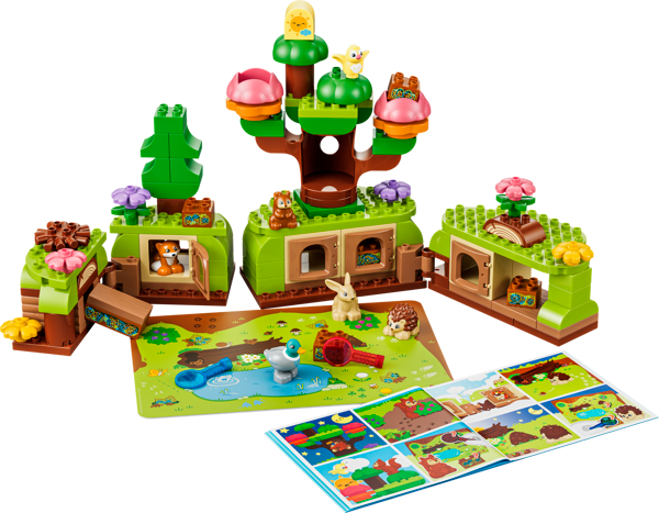 LEGO 10480 Découverte de la forêt avec des animaux sauvages