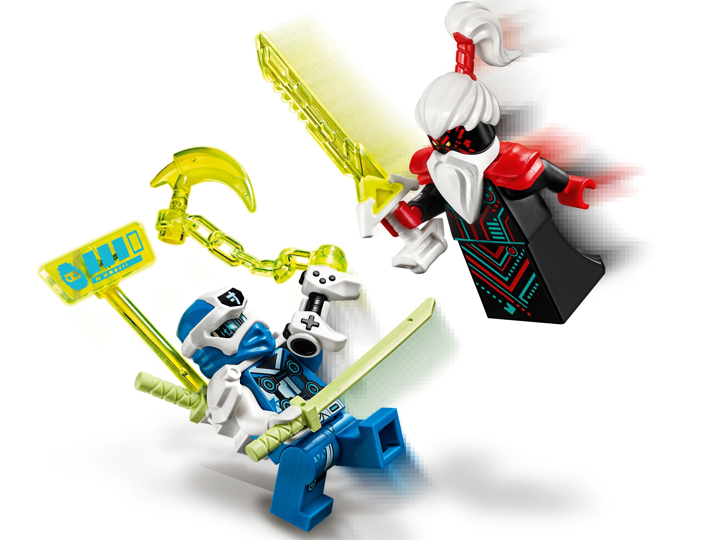 71711-2 Lego Ninjago Jay Cyber Dragon Set Completo Manual 
