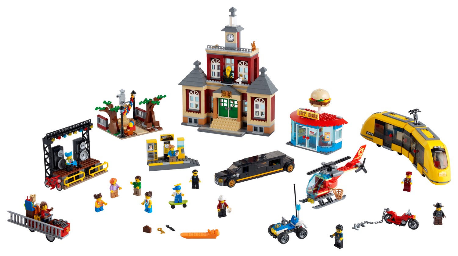 Main Square 60271 | City | Buy Online At The Official Lego® Shop Us