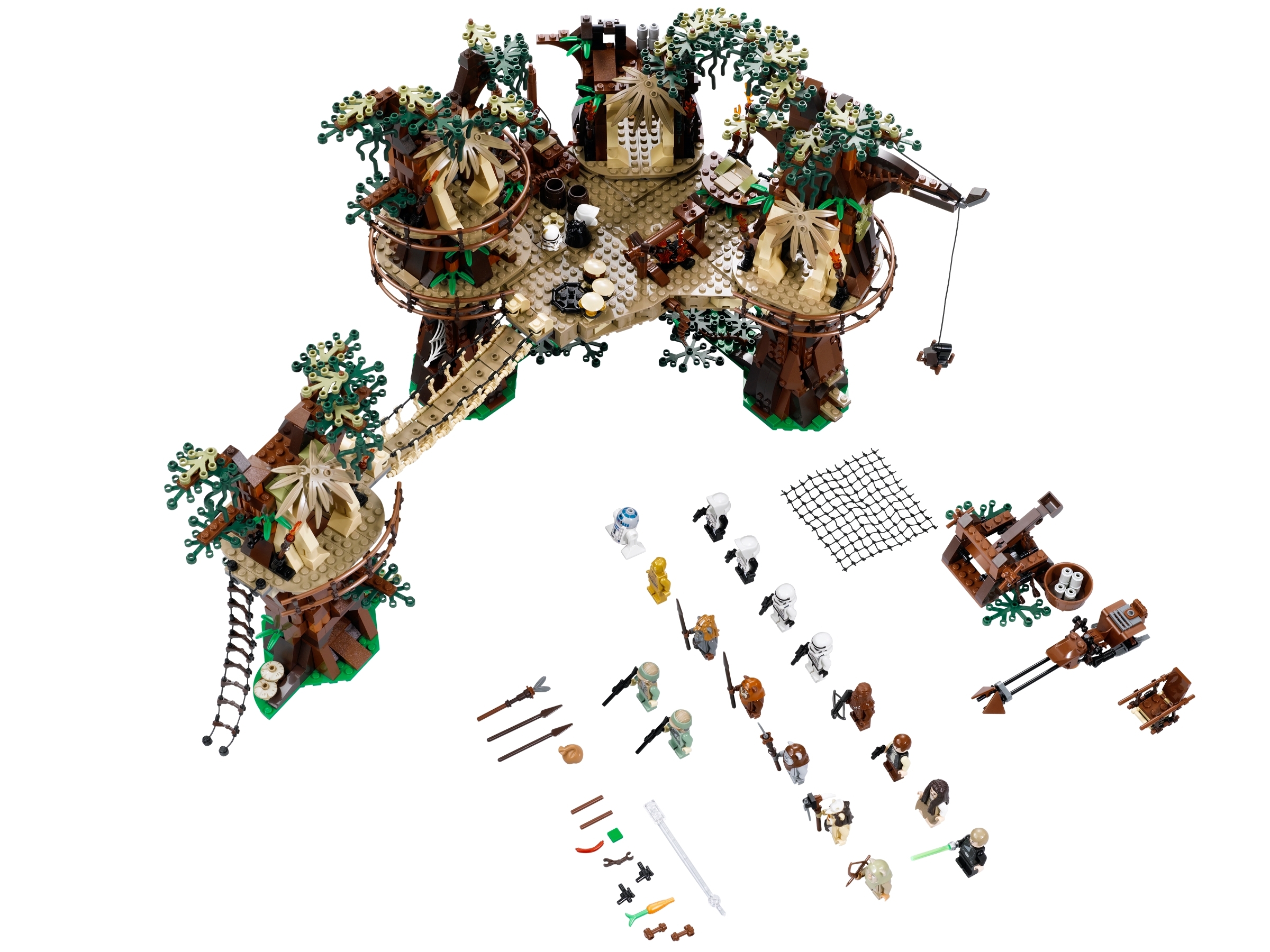 Stillehavsøer Arbejdskraft Kammer Ewok™ Village 10236 | Star Wars™ | Buy online at the Official LEGO® Shop US