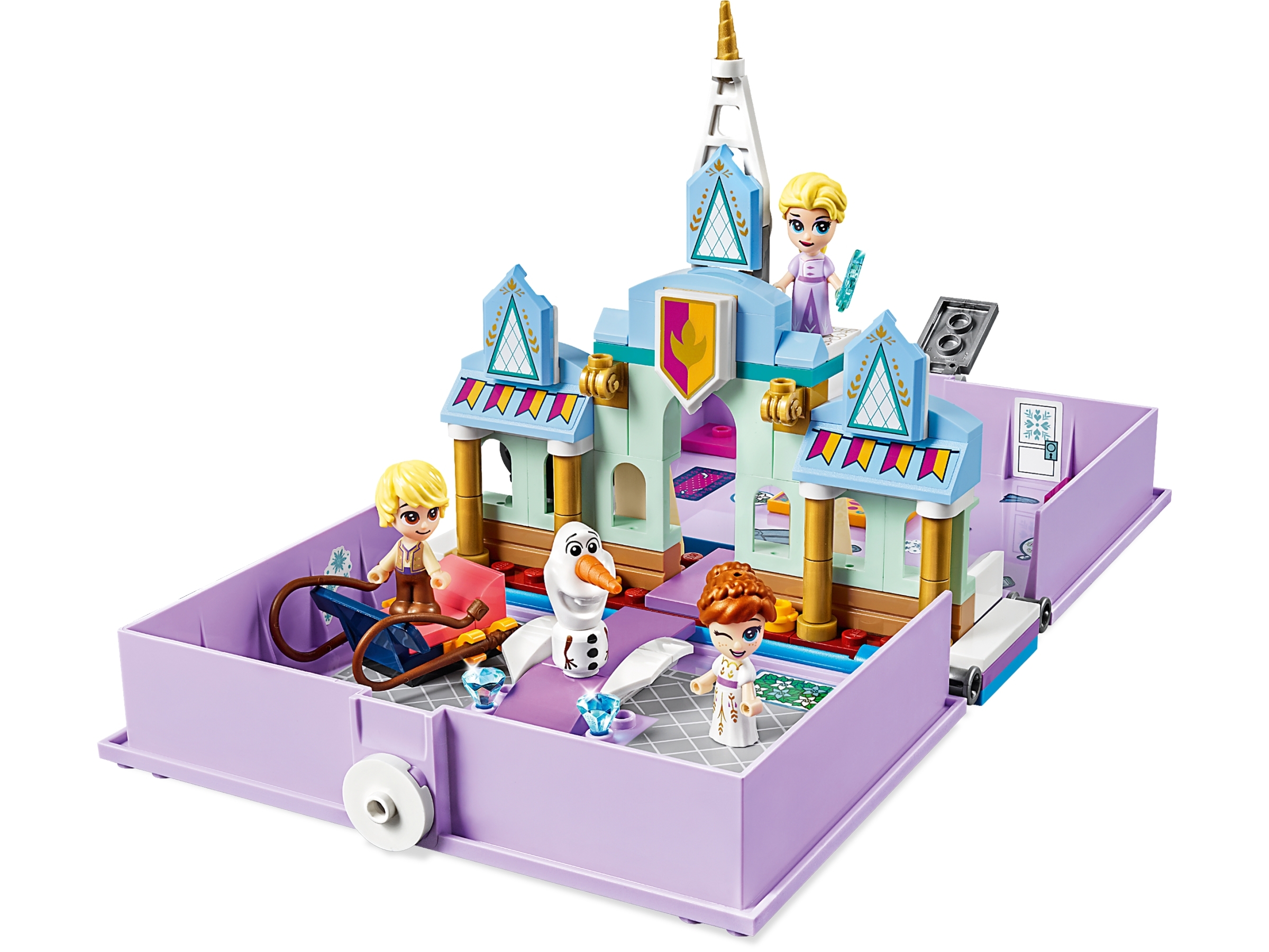 Leidinggevende Digitaal toewijzen Anna's en Elsa's verhalenboekavonturen 43175 | Frozen | Officiële LEGO®  winkel BE