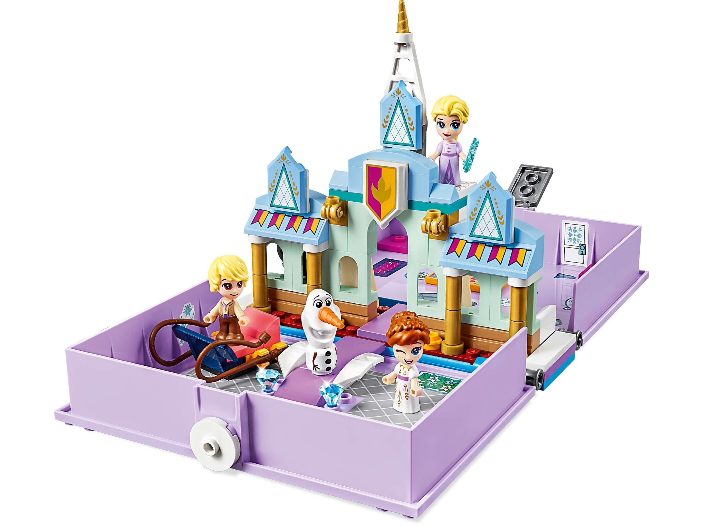 Den sandsynlige glemsom plakat Anna and Elsa's Storybook Adventures 43175 | Frozen | Buy online at the  Official LEGO® Shop US