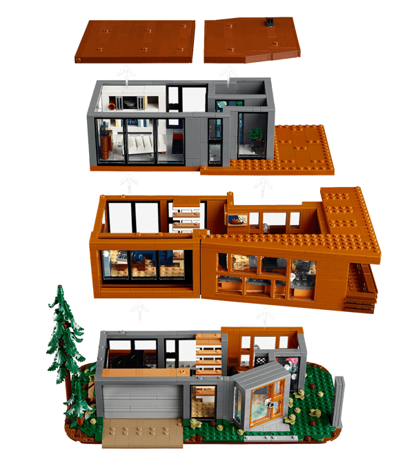 LEGO 21354 Twilight : la maison des Cullen — visuel 4 sur 8