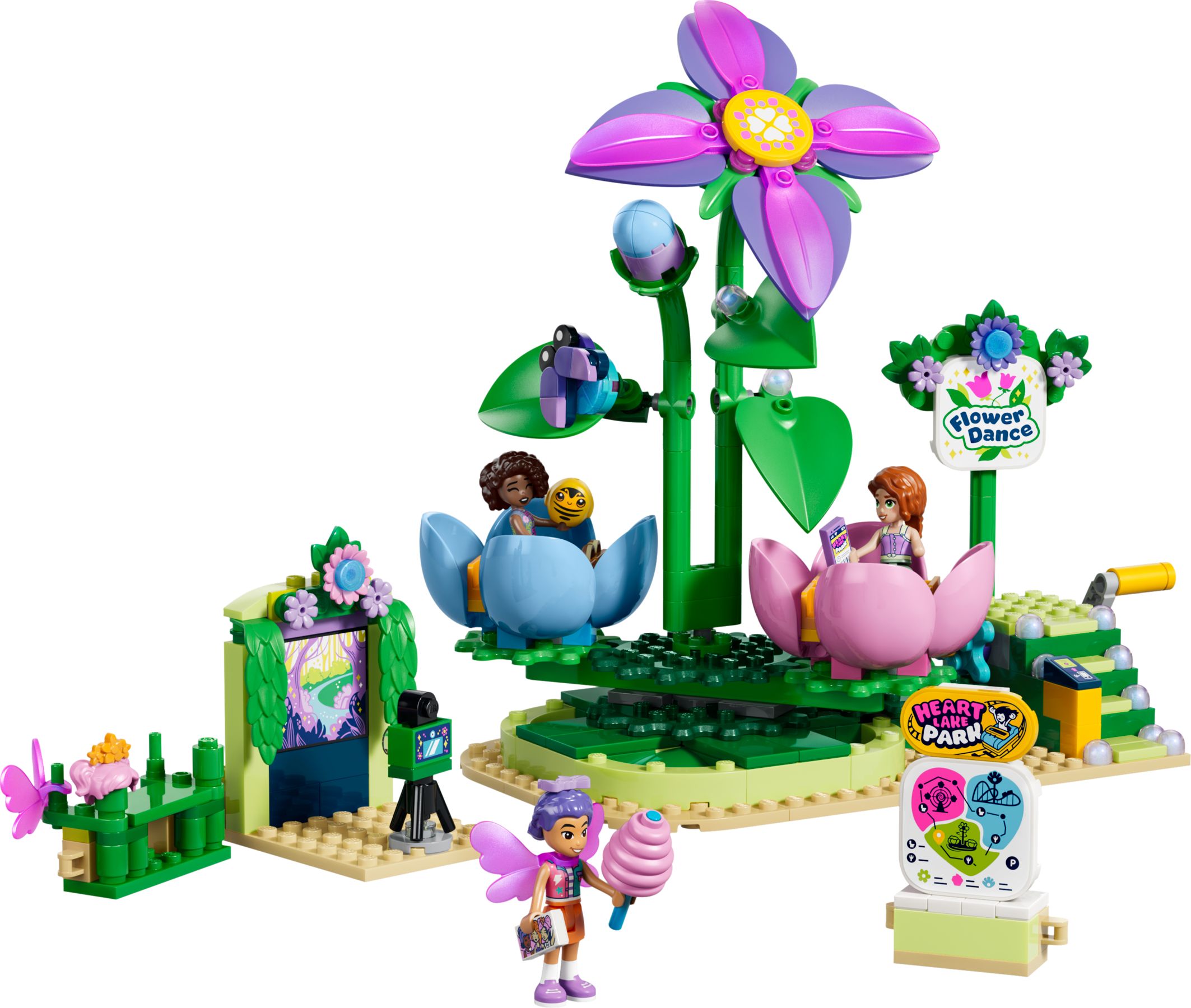 LEGO® Friends 42702 La fleur tournoyante et les tasses à thé féériques - vue 2