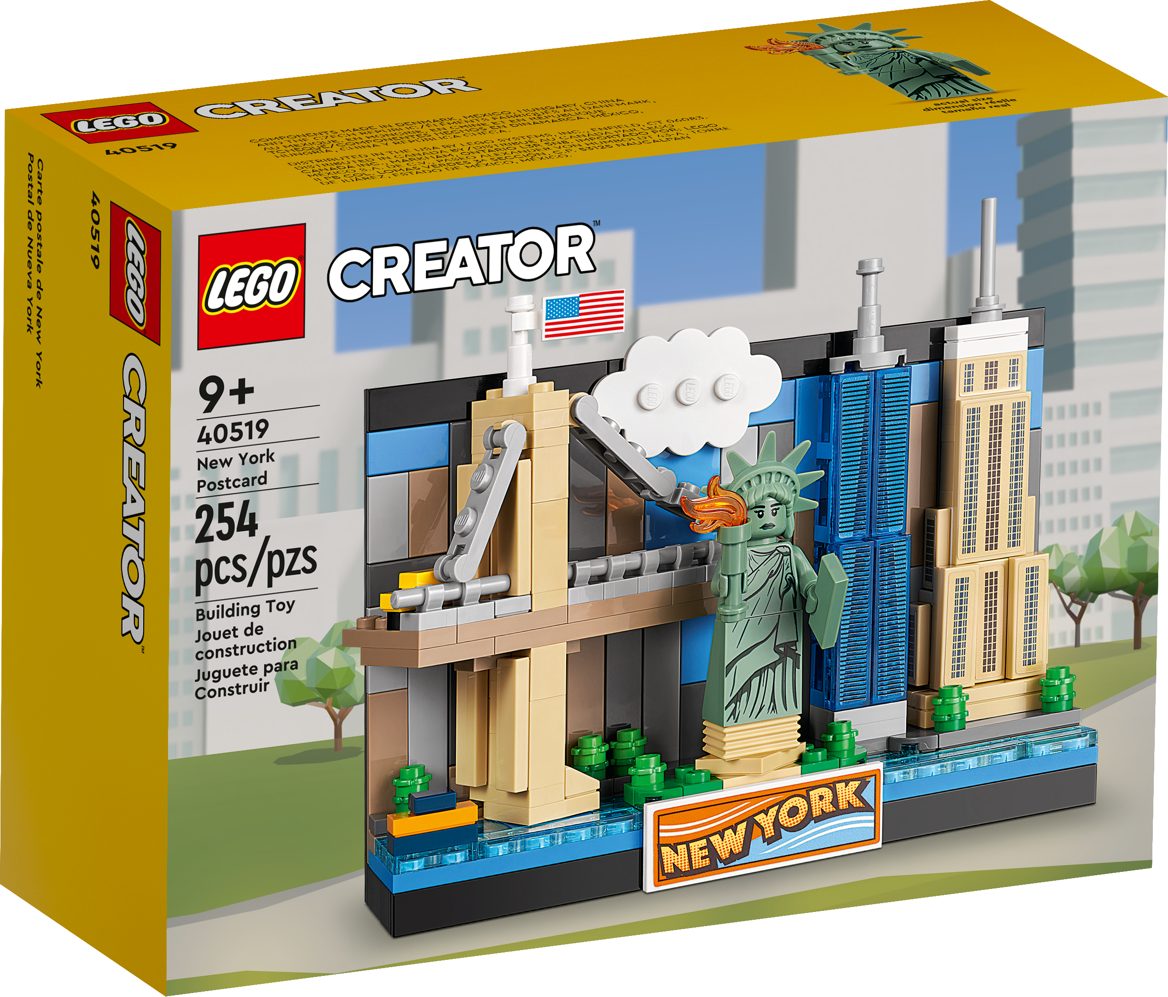 Bygge videre på stål modstand New York Postcard 40519 | Other | Buy online at the Official LEGO® Shop US