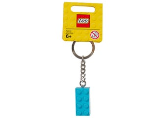 LEGO® Turquoise Brick Key Ring